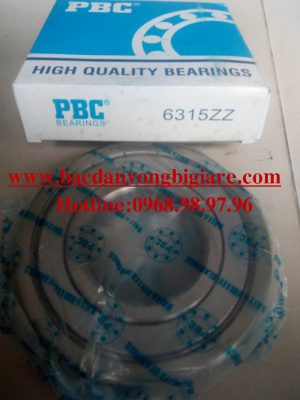 VÒNG BI - BẠC ĐẠN - 6315ZZ - PBC