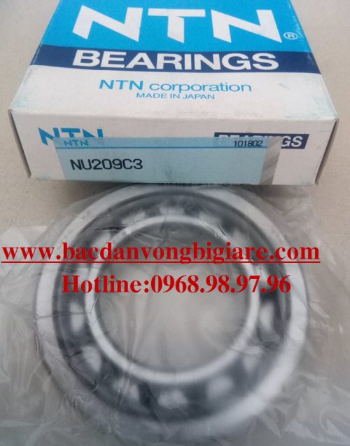 VÒNG BI - BẠC ĐẠN - NU209C3- NTN