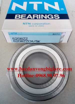VÒNG BI - BẠC ĐẠN - 6208ZZ NTN