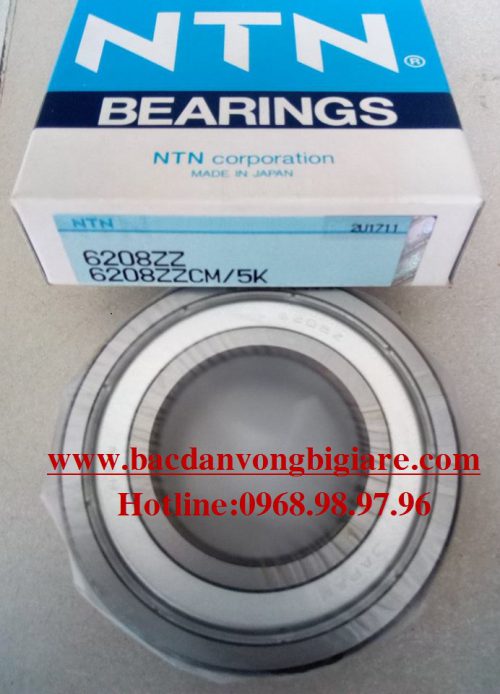 VÒNG BI - BẠC ĐẠN - 6208ZZ NTN