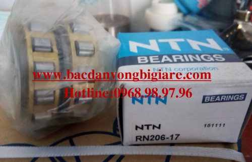 VÒNG BI - BẠC ĐẠN - RN206-17 NTN