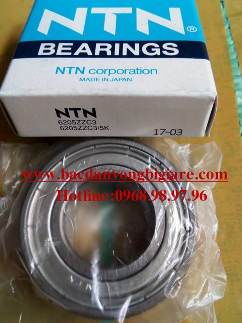 VÒNG BI - BẠC ĐẠN - 6205ZZ NTN