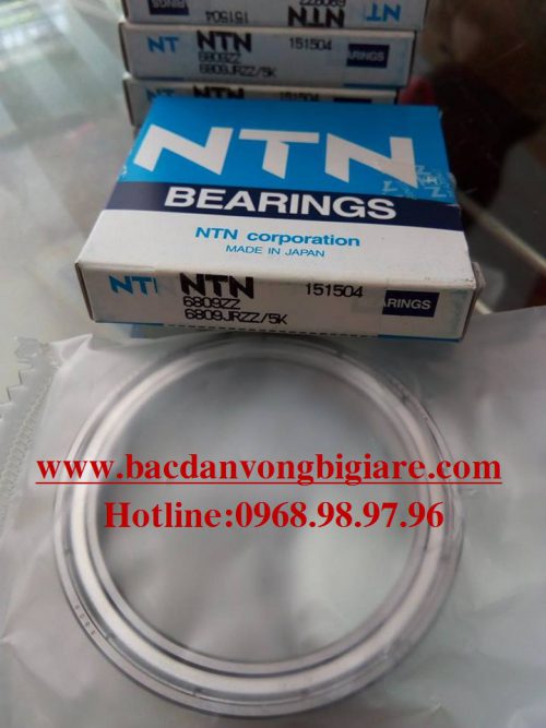 VÒNG BI - BẠC ĐẠN - 6809ZZ NTN