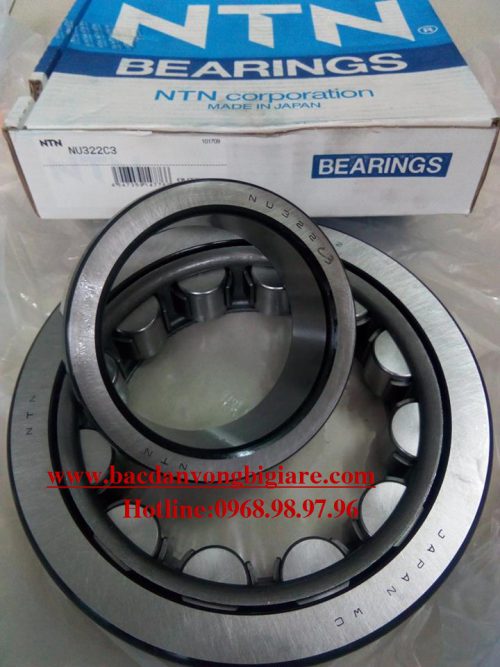 VÒNG BI - BẠC ĐẠN - NU322C3 NTN