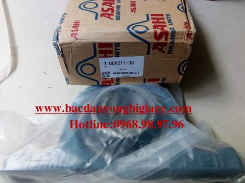 VÒNG BI - BẠC ĐẠN UCP211-35 ASAHI